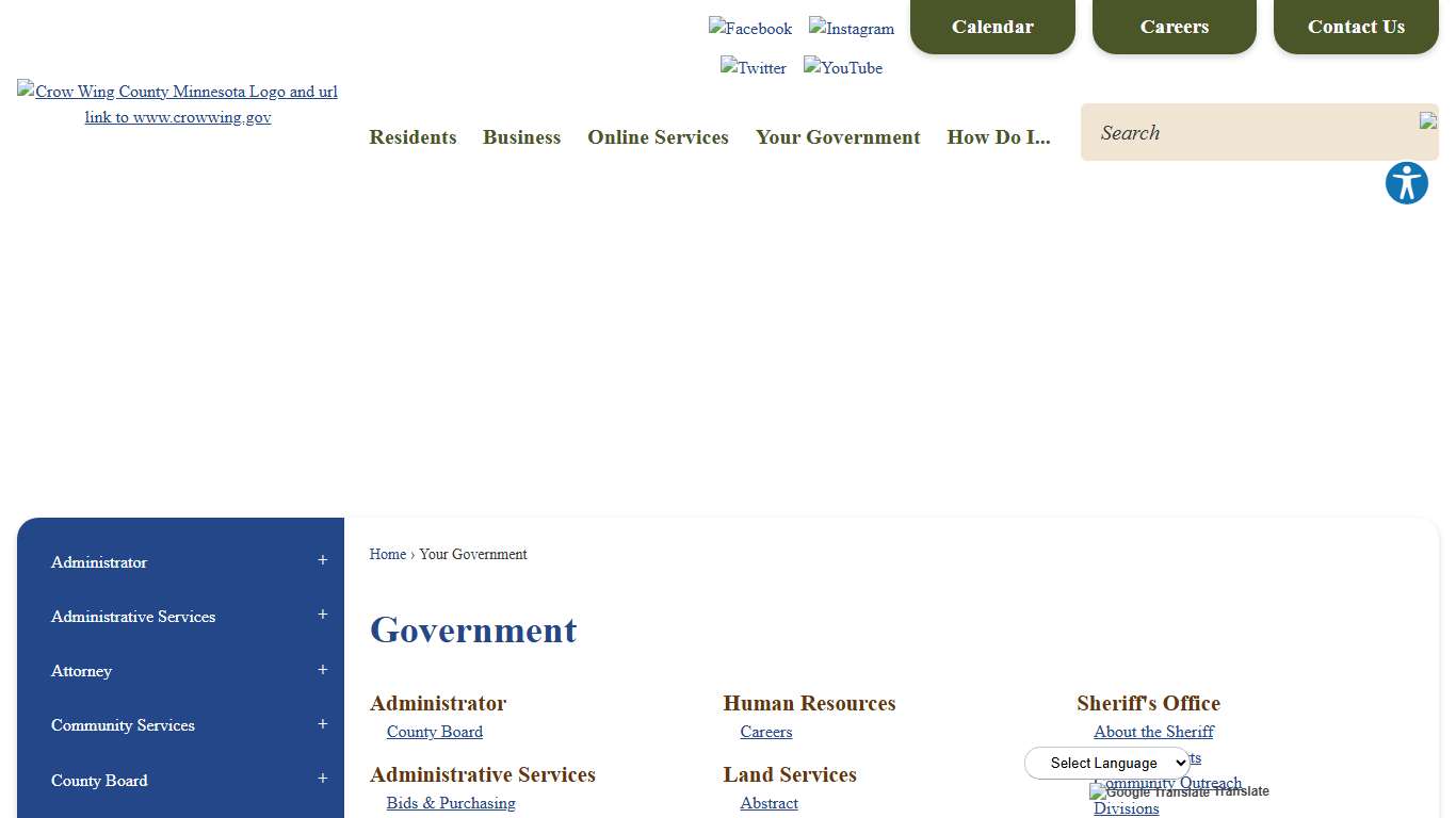 Government Crow Wing County, MN - Official Website